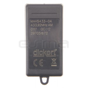 Télécommande portail DICKERT MAHS433-04