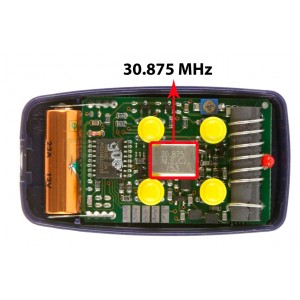 Télécommande portail NICE BT4K 30.875 MHz